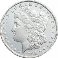 США 1 доллар 1881 год - Доллар Моргана (отметка монетного двора: &quot;O&quot; - Новый Орлеан)