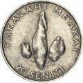 Тонга 20 сенити 1994 год 