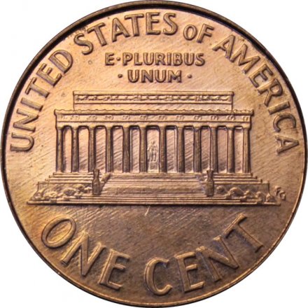 США 1 цент 2007 год - Авраам Линкольн (без отметки МД)