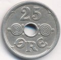 Дания 25 эре 1929 год