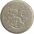 Финляндия 50 пенни 1940 год (Медно-никелевый сплав)