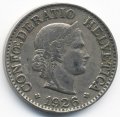 Швейцария 10 раппенов 1926 год