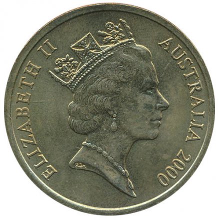 Австралия 5 долларов 2000 год - Олимпийские игры в Сиднее. Легкая атлетика