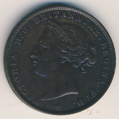 Джерси 1/24 шиллинга 1888 год