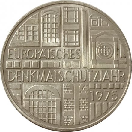 ФРГ 5 марок 1975 год - Европейский год охраны памятников (F)