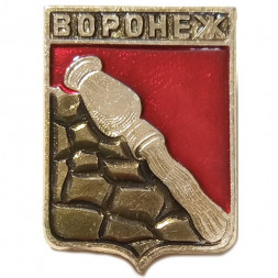 Значок Воронеж. Герб. Серия "Квадраты"