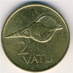 Вануату 2 вату 1990 год
