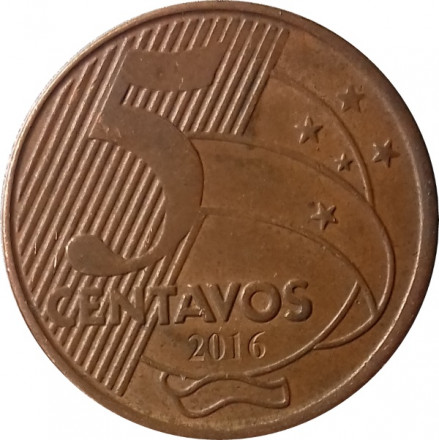 Бразилия 5 сентаво 2016 год