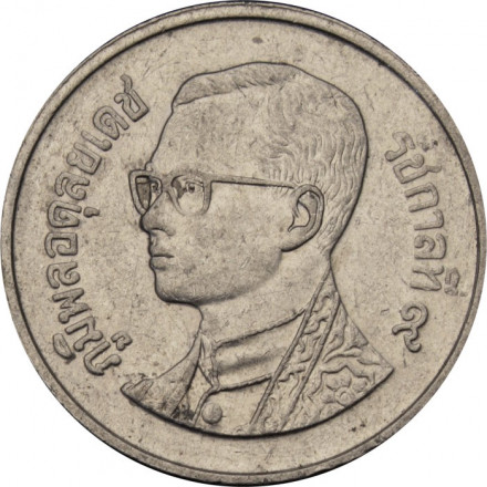Таиланд 1 бат 2007 год - Храм Ват Пхракэу
