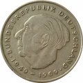 ФРГ 2 марки 1975 год - Теодор Хойс, 20 лет Федеративной Республике (1949-1969) - D