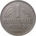 ФРГ 1 марка 1963 год (D)
