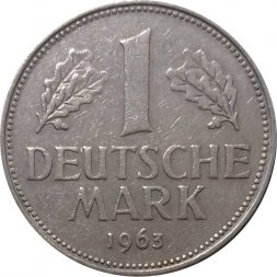ФРГ 1 марка 1963 год (D)