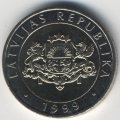 Латвия 2 лата 1999 год - Корова (UNC)