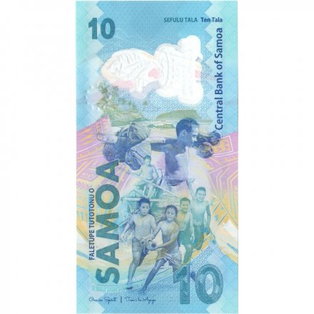 Самоа 10 тала 2019 год - XVI тихоокеанские игры UNC