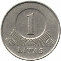 Литва 1 лит 2002 год
