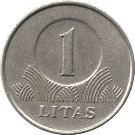 Литва 1 лит 2002 год