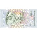 Шотландия 1 фунт 1997 год - Александр Грйам Белл UNC