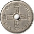 Норвегия 50 эре 1948 год - Король Хокон VII