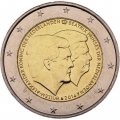 Нидерланды 2 евро 2014 год - Король Виллем-Александр и принцесса Беатрикс