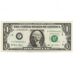 США 1 доллар 2003 год - F - UNC
