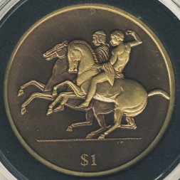 Виргинские острова 1 доллар 2010 год