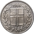 Исландия 10 эйре 1966 год
