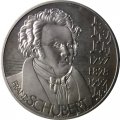 Австрия 5 экю 1997 год -  200 лет со дня рождения Франца Шуберта