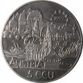 Австрия 5 экю 1997 год -  200 лет со дня рождения Франца Шуберта