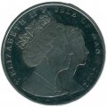 Остров Мэн 1 крона 2012 год - 100 лет гибели Титаника. Айсберг