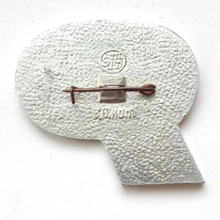 Значок Интеркосмос. СССР-Индия. Ю.Малышев, Г.Стрекалов, Р.Шарма