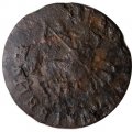 1 копейка 1713 год МД Пётр I (1699 - 1725) - F+