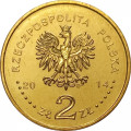 Польша 2 злотых 2014 год - Польская олимпийская сборная в Сочи 2014