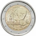 Ватикан 2 евро 2020 год - 100-летие со дня рождения папы римского Иоанна Павла II