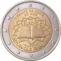 Франция 2 евро 2007 год - Римский договор