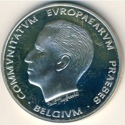 Бельгия 5 экю 1993 год