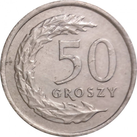 Польша 50 грошей 1990 год