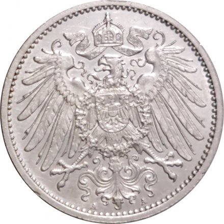 Германия 1 марка 1912 год (AA)