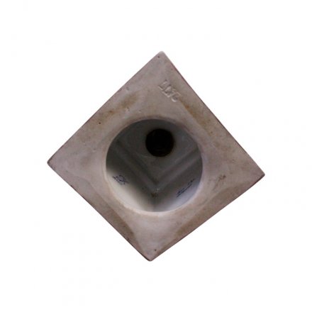 Фарфоровая ваза с цветочным орнаментом и позолотой, Германия