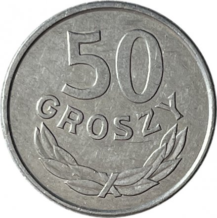 Польша 50 грошей 1986 год