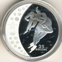 Канада 25 долларов 2009 год