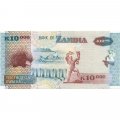 Замбия 10000 квача 2003 год - UNC