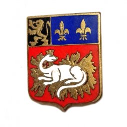 Значок Гавр. Франция. Герб
