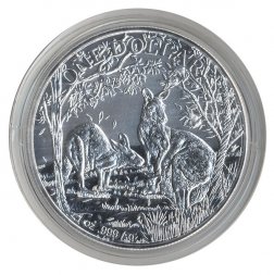 Австралия 1 доллар 2019 год - Кенгуру
