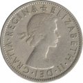 Великобритания 1/2 кроны 1954 год