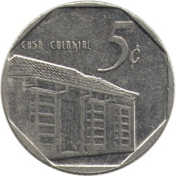 Куба 5 сентаво 1994 год