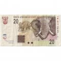 ЮАР 20 рэндов 2005 год - Слоны VF