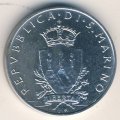 Сан-Марино 10 лир 1979 год - Два щита