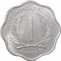 Восточные Карибы 1 цент 1981 год