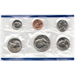 Набор из 6 монет США 1981 год (P)