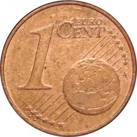 Германия 1 евроцент 2004 год (F)